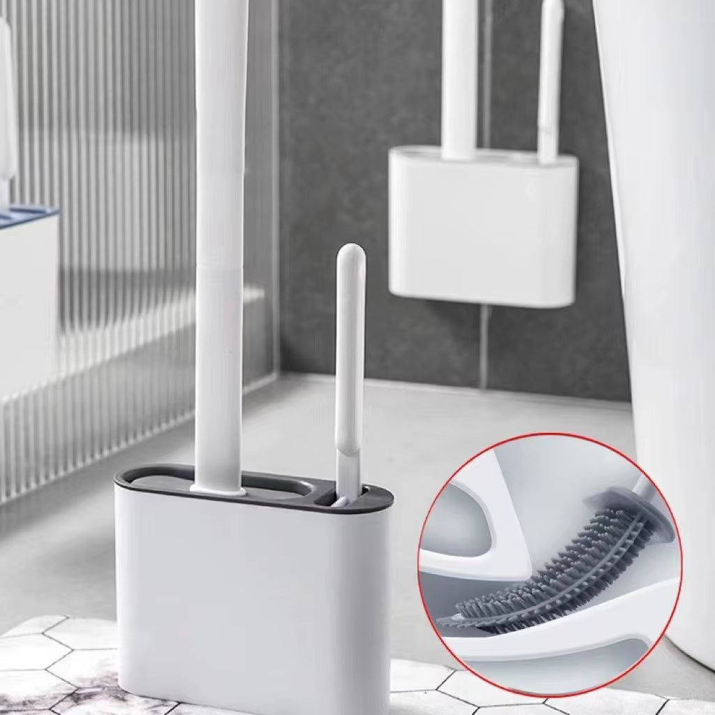 Luxury Wall-Mounted Toilet Brush โ The Perfect Deep Cleaning Solution for Any Bathroom and design