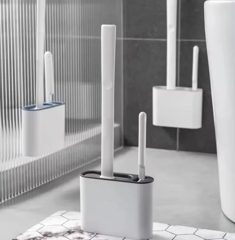 Elegant Silicone Toilet Brush Holder™