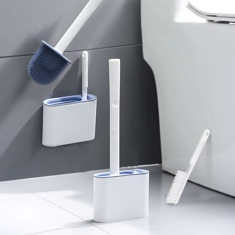 Luxury Wall-Mounted Toilet Brush โ The Perfect Deep Cleaning Solution for Any Bathroom and design