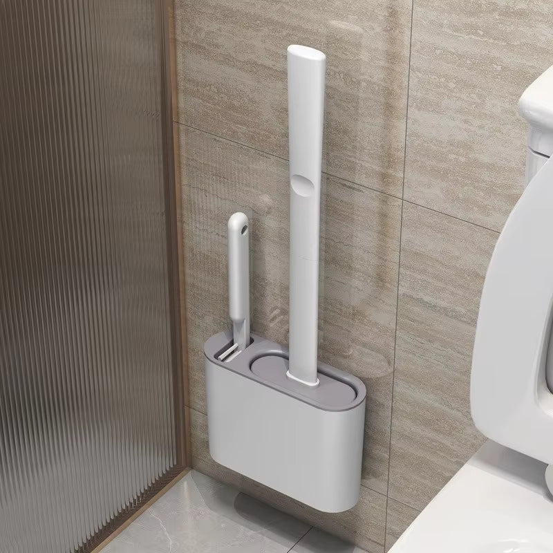 Luxury Wall-Mounted Toilet Brush โ The Perfect Deep Cleaning Solution for Any Bathroom and design